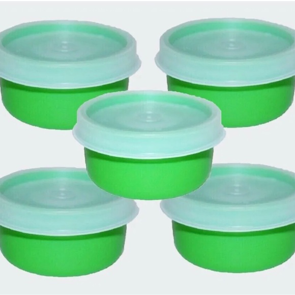 Mini Smidget 1oz Tupperware brand containers - Picture 1 of 3